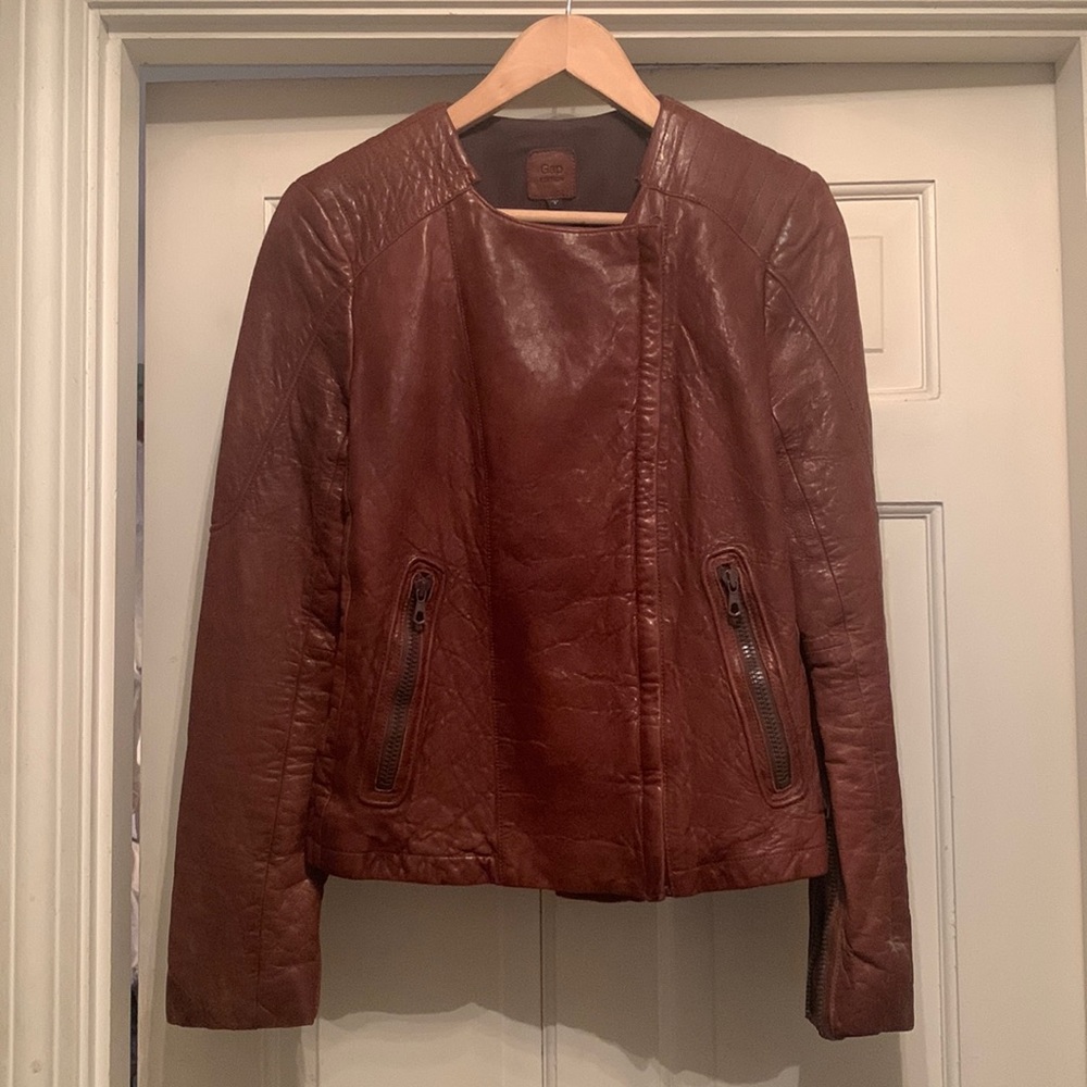 Gap Genuine Leather Jacket
